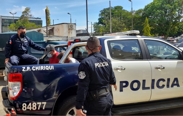 Los tres costarricenses solicitados por las autoridades fueron aprehendidos en Chiriquí el pasado 12 de abril durante la 