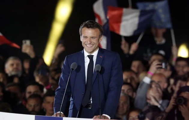 Se trata de la primera reelección de un presidente desde la victoria de Jacques Chirac en 2002. Foto: EFE