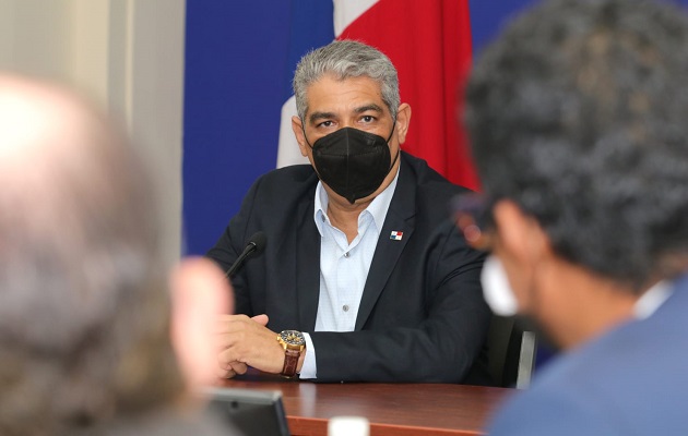 El ministro Luis Sucre agradeció la atención de sus colegas panameños. Foto: Cortesía Luis Sucre