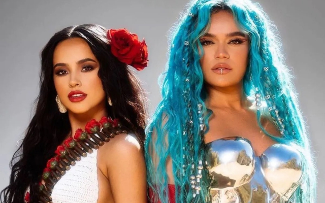 Becky G y Karol G. Foto: Internet