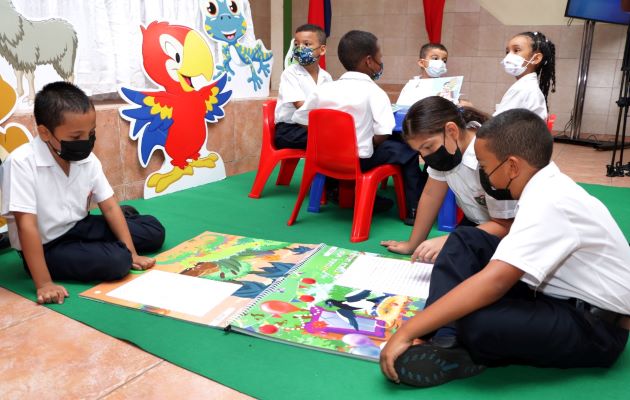 El programa va dirigido a niños desde preescolar hasta tercer grado. Foto: Cortesía Meduca