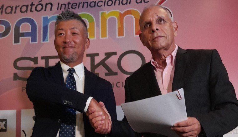 Fumio Tanaka y Gregorio 'Beby' Miro. Fumio Tanaka y Gregorio 'Beby' Miro.