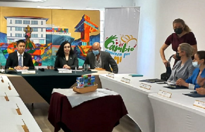 Para la Presidenta Osmani, fue agradable conocer Panamá, conociendo la provincia atlántica. Foto: Cortesía 