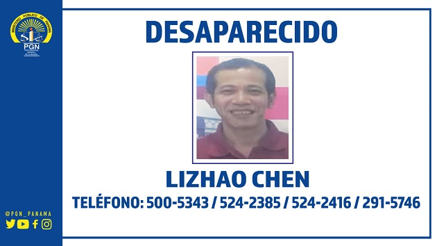 Lizhao Chen está desaparecido desde el 8 de abril de 2022.