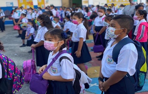 Las clases presenciales en Panamá iniciaron el pasado 7 de marzo en forma progresiva. Foto: grupo Epasa