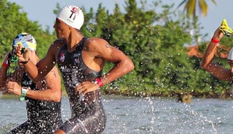 Víctor Ortíz, mejor panameño en el Ironman 70.3.