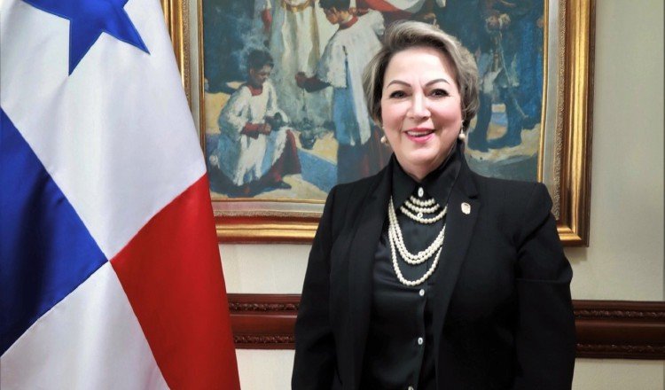 María Eugenia López, presidenta de la Corte Suprema de Justicia de Panamá. Archivo