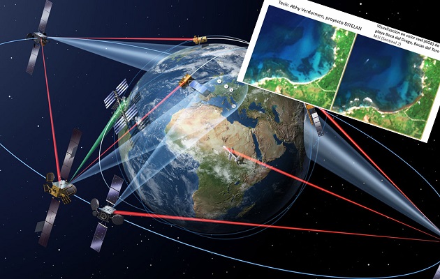 Los datos facilitados por los satélites tienen mucha utilidad en los mapeos de riesgo dinámico.