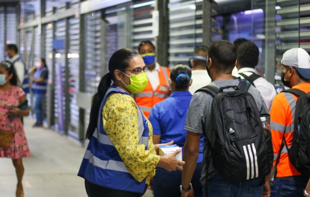 Una 30 rutas troncales del metrobús fueron suspendidas. Foto: Cortesía