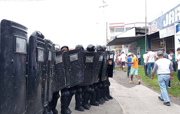 Luego de varias horas se despejaron los cuatro carriles. Foto. Eric Montenegro