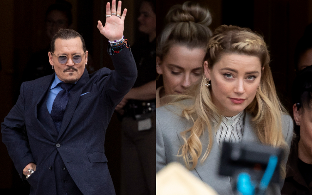 Johnny Depp y Amber Heard. Fotos: EFE