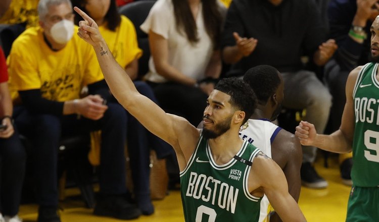 Jayson Tatum, líder de los Boston Celtics. Foto:EFE