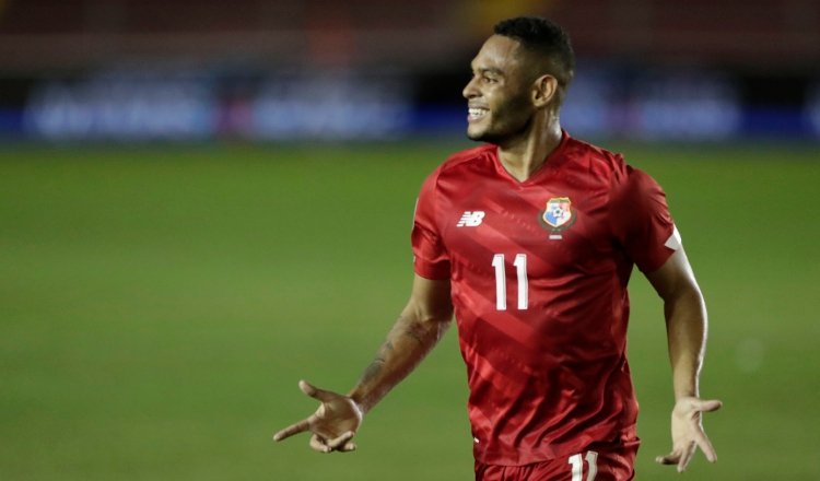 Ismael Díaz, jugador del seleccionado panameño. Foto: EFE