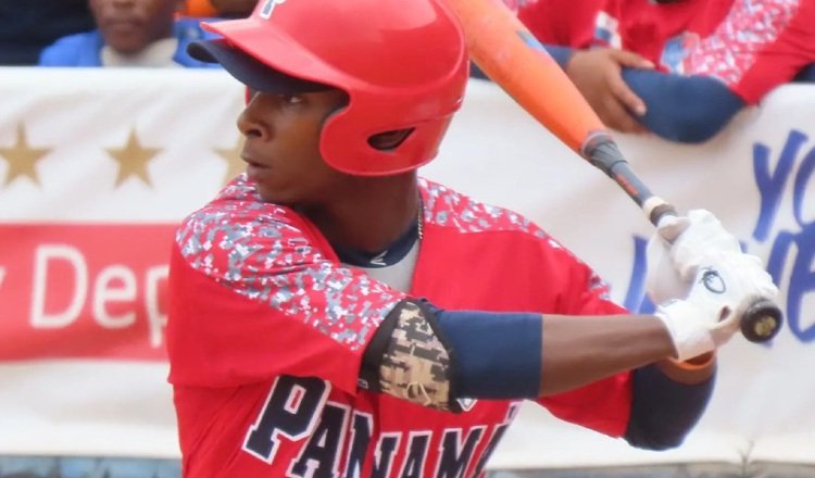 César García, jugador de Panamá U15. Foto: Fedebeis