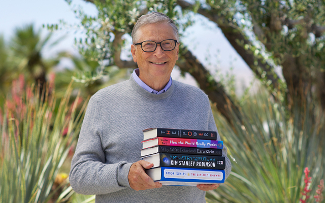 Bill Gates recomendó cinco títulos. Foto: Tomada de Gates Notes