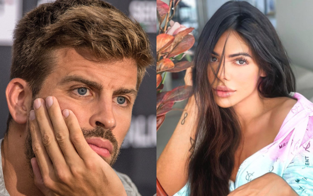 Gerad Piqué y Suzy Cortez, conocida como Miss BumBum. Fotos: EFE / Instagram