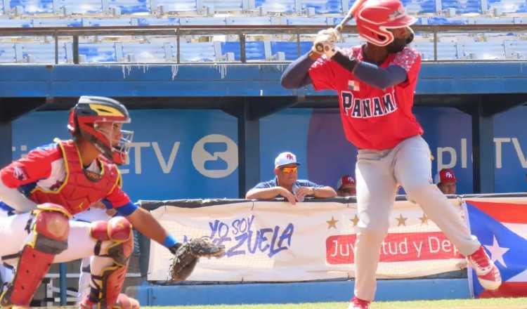 Panamá se impuso a Puerto Rico en las semifinales del Premundial U15 que se realiza en Valencia, Venezuela. Foto: Fedebeis