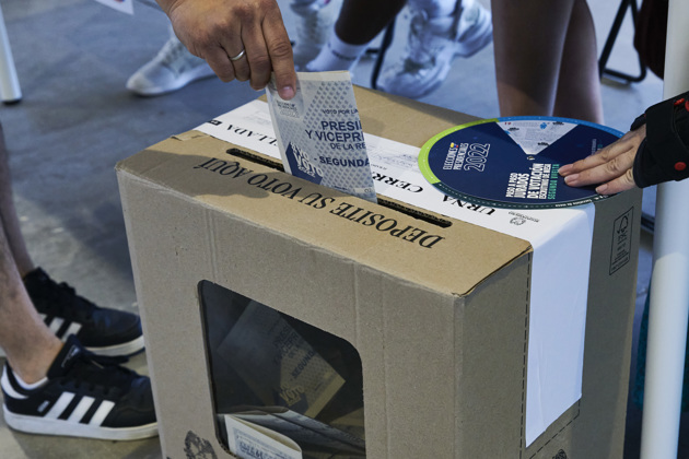 Colegios electorales de Colombia abrieron este domingo. Foto:EFE