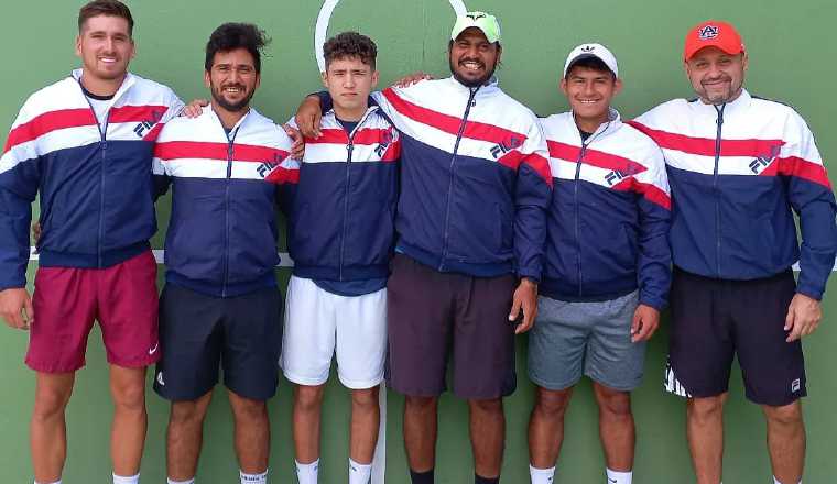 Equipo de Panamá en la zona III de América. Cortesía