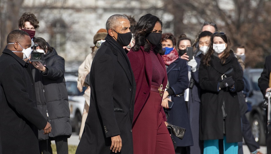Barack y su esposa Michelle Obama. EFE
