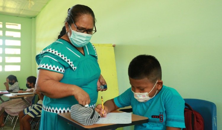 Los desafíos de exclusión educativa, mostraban mayor proporción en las comarcas indígenas. Foto:Cortesía