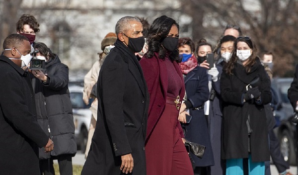 Esposos Obama.  Foto: EFE