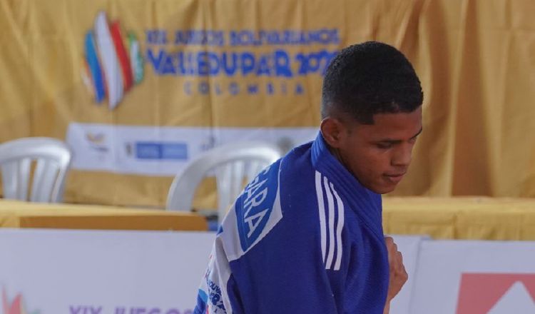 Bernabe Vergara  ganó bronce en judo. Foto: COP 