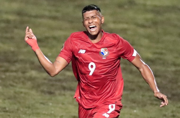 Leonel Tejada de la Sub-20 de Panamá. Foto:EFE