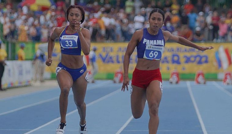 Selena Arjona dio bronce a Panamá en los 100 metros femeninos. Foto: COP