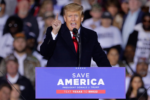 Donald Trump con los ojos puestos en los comicios presidenciales de 2024. Foto: EFE