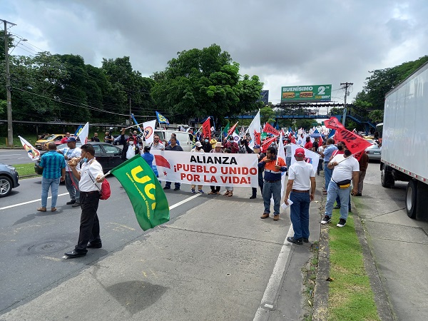 Este miércoles, las protestas aumentaron a nivel nacional. Foto: Francisco Paz
