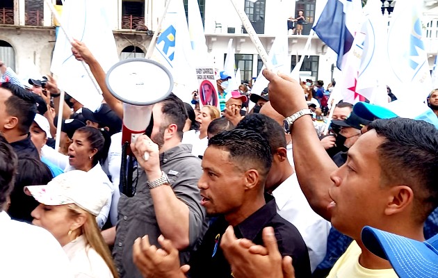 Realizando Metas advierte acciones para exigir cese a la persecución en contra de Ricardo Martinelli. Foto: Víctor Arosemena