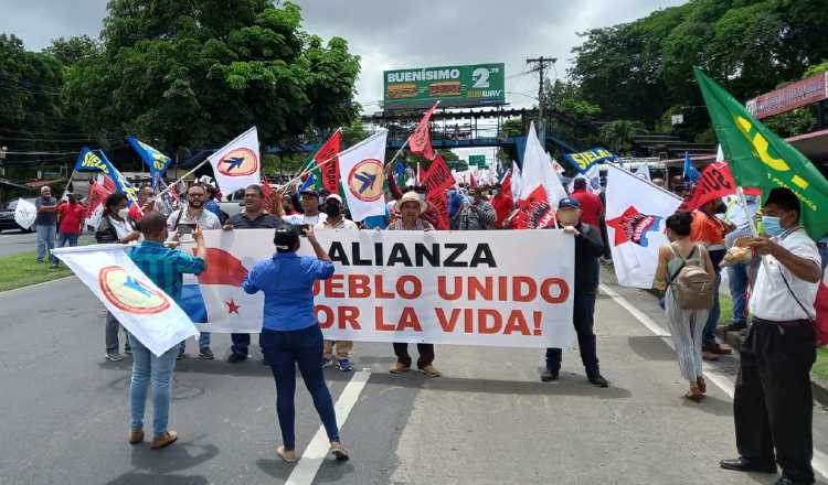 Docentes están en pide de guerra y  refuerzan movilizaciones en las calles.  Foto:Francisco Paz