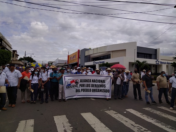 Esta alianza fue la que inició la movilización nacional, el pasado 1 de julio. Foto: Cortesía AEVE