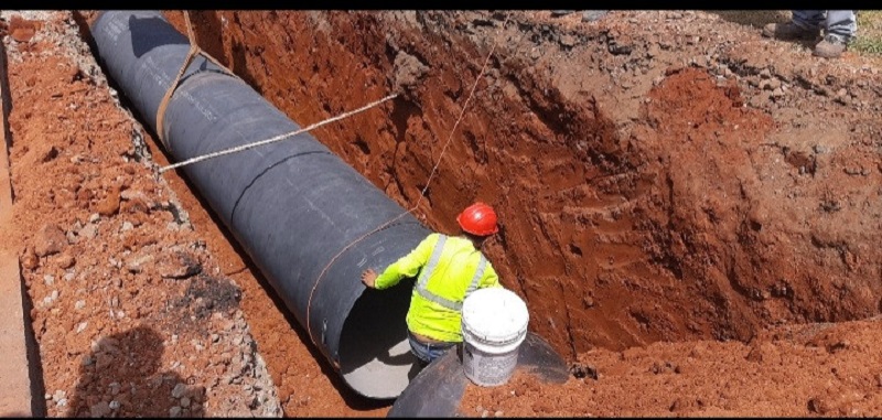 La empresa Copisa lleva adelante la obra. Foto: Cortesía Conades