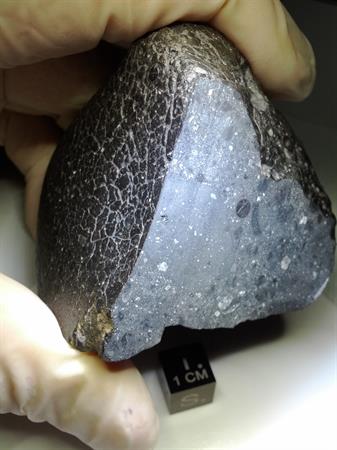 Fragmento del meteorito 