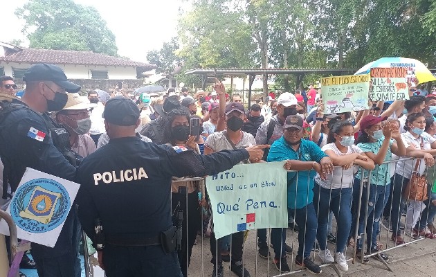 Las protestas se mantienen en todo el país. Foto: Melquiades Vásquez 