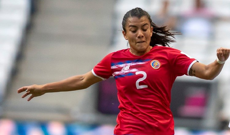  Gabriela Guillén, jugadora de Costa Rica. Foto:EFE