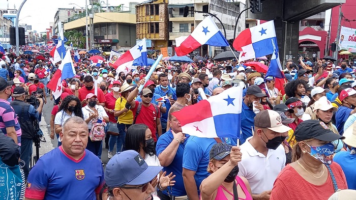 Las protestas comenzaron el pasado 1 de julio y el epicentro ha sido el interior del país. Foto: Víctor Arosemena