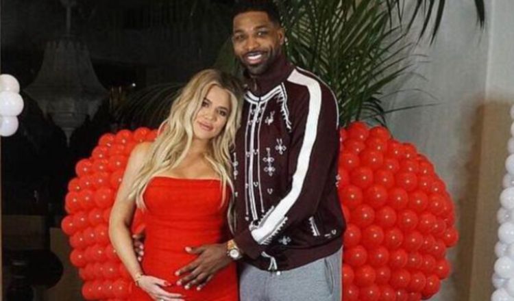 Khloé Kardashian y Tristan Thompson. Foto: Archivo 