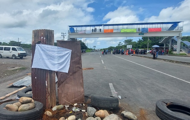 Líderes indígenas advierten que el Gobierno no los dividirá. Foto: Cortesía Eduardo Campbell