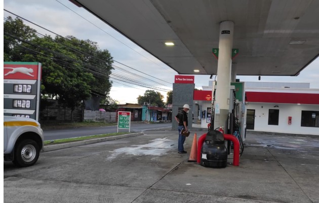 No fue como lo prometió el Gobierno, conductores exigen procesos claros en las estaciones. Foto: Cortesía