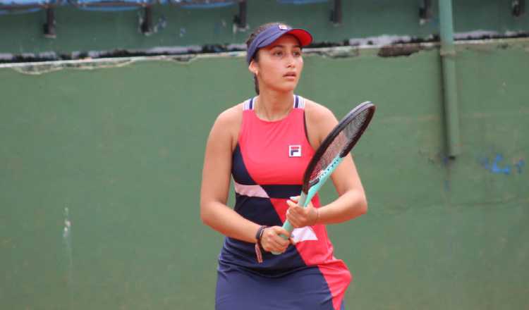 Paola Testa, durante los entrenamientos. Foto: Aurelio Martínez