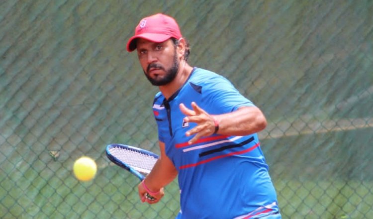 Luis Carlos Gómez, tenista panameño. Foto: Aurelio Martínez