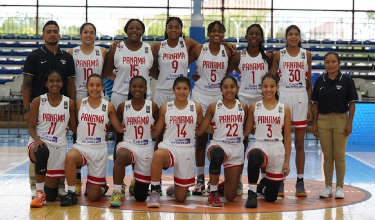 Equipo femenino de Panamá Sub-17. Foto: Fepaba