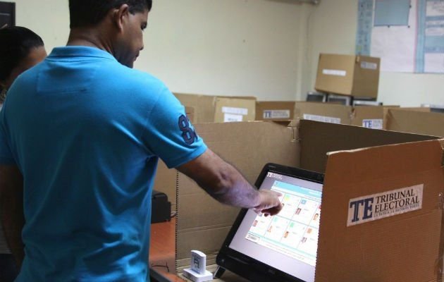 En Panamá  se utiliza desde 1992 el voto electrónica como plan piloto. Foto: Grupo Epasa