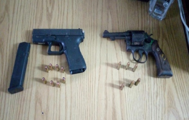 En lo que va del año 2022, se han incautado un total de 231 armas de fuego en acciones operativas y preventivas realizadas en la provincia de Colón. Foto. Proteger y Servir
