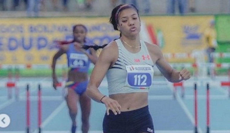 Gianna Woodruff estará en los 400 metros con vallas. Foto: COP Gianna Woodruff estará en los 400 metros con vallas. Foto: COP
