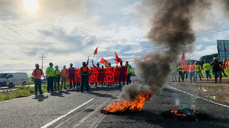 En julio se efectuaron hasta 23 protestas por día, debido al alto costo de la vida. Foto: Cortesía Suntracs