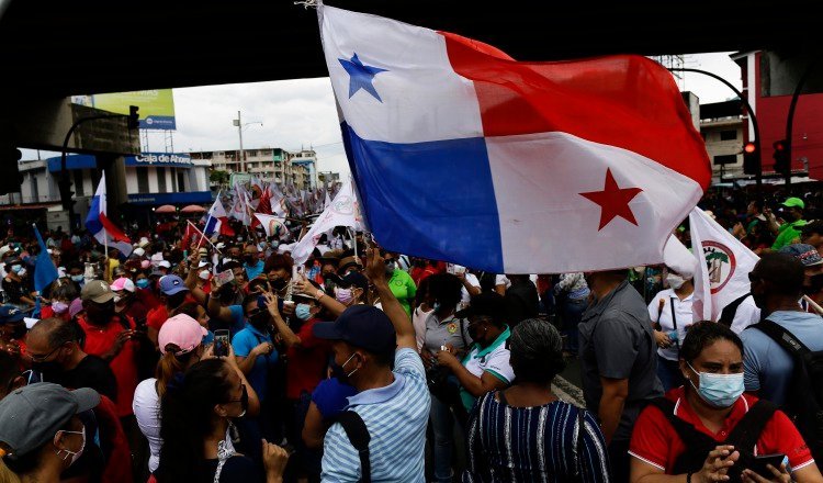 Vientos de protestas vuelven a soplar en Panamá. Foto: Archivo